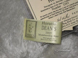 Dean's Rag Book UK Limited Edition 2005 Gray Mohair Teddy Bear Horatio Nr. 2293