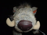 24k Warthog Wild Boar Pig 4803 14 Inch Stuffed Plush Mighty Star Polar Puff 1991