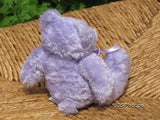Elizabeth French UK Collectible Purple Bear