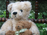 Merrythought UK There, There Little Bear NSPCC Mohair Teddy Bear