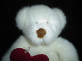 Russ Berrie Bear Hugs Bear 10 inch 7092 With Heart