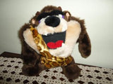 24K Mighty Star Warner Bros TASMANIAN DEVIL Doll Plush 8.5 Inch 1993