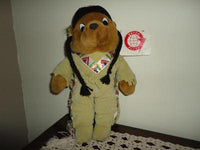 Goffa Plush Vintage NATIVE AMERICAN BEAR w Clothing