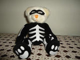Russ Berrie RATTLES Skeleton Bear Halloween