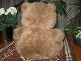 AMC NY Brown Plush Teddy Bear 12 inch Sitting 1985