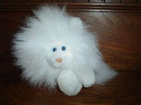 24K Gina Persian Cat White Soft Plush 6.5 Inch 5360 Polar Puff Mighty Star 1990