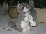 Steiff Cosy Raggy Raccoon Silver Button