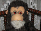 Old Antique German Chocolate Brown Monkey 56 CM