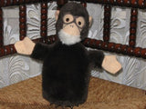 Hermann Germany Monkey Plush Hand Puppet 26CM