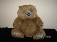 A&A Fancy Zoo Pot Belly Plush Teddy Bear 11 inch Light Brown 9430 1994