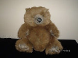 A&A Fancy Zoo Pot Belly Plush Teddy Bear 11 inch Light Brown 9430 1994