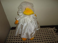Ganz Heritage Nici Duck Bride 1974 Bride in Wedding Gown 18 Inch Retired 1989