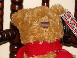 Harrods Bear Red Union Jack With Baby in Scarf 91773