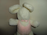 Gund 1986 Bunny Rabbit Pink and White Plush