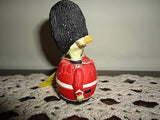 EGGBERT UK Royal Guardsman EGGTENTION Figurine M Bowmer