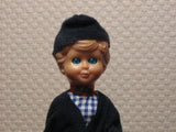Vintage 70's Costume Souvenir Dutch Boy Doll From Holland E.H.