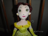 Disney Beauty & The Beast Rag Doll Belle 16 inch Velvet