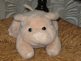 Vintage Dutch Soft Pig Plush Toy 19 CM