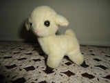 Mohair Baby Lamb Stuffed Collectible