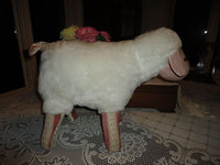 OOAK SHEEP Xmas Musical Plush Tapestry Canada Artist 