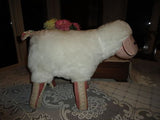 OOAK SHEEP Xmas Musical Plush Tapestry Canada Artist " White Christmas "