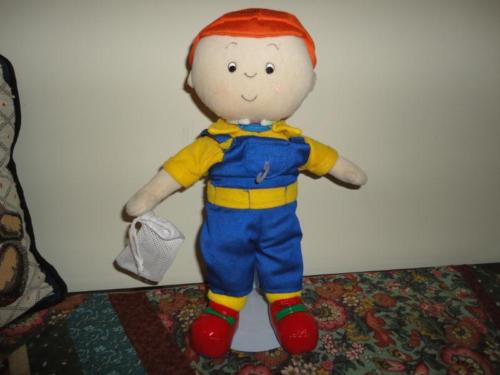 CAILLOU SOFT VELVET DOLL 2007 All Clothing 13 inches
