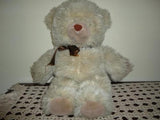 Unique Shaggy Teddy Bear w Eyes on Nose
