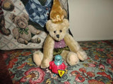 Ganz Cottage Collectibles Jester Humpback Bear Artist Mary Ann Gebhardt 2000