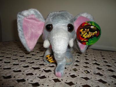 Original Jungle Snubbies ELEPHANT Plush