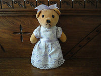 Norfolk Lavender UK Velvet Bear 8 inch
