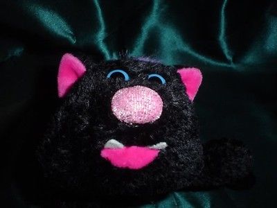 Russ Berrie Feral Felines Vampire Black Cat Plush 26762