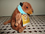 HBC Hudson's Hudson Bay Charity Beaver RARE GRUMPY FACE w Tags