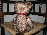 Antique Fechter Old Bear Authentic Austria 12.2 Inch Mohair Closed Mouth 1960s