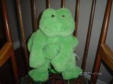 Frog Backpack Stuffed Plush 16 inch