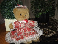 Tender Toys Holland Fully Dressed Flower Lady Bear