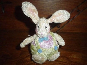 Miniature Crushed Velvet Easter Bunny Rabbit