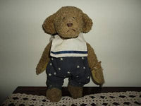 Ganz Jake Bear Brown Plush CC205 10 Inch Cottage Artist Carol Kirby 1995