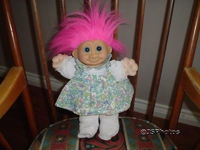 Russ Berrie Troll Doll 12in. Soft Stuffed Original 2318