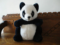 Vintage PANDA BEAR Ganz Bros Toronto Canada 11 inch