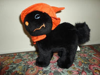 Sears Canada HALLOWEEN BLACK CAT Stuffed Plush