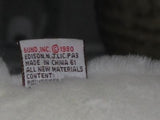 Gund USA 7 inch Snuffles Polar Bear 1980