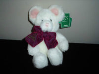 Russ Berrie Tic Toc Mouse Plush 101334 Handmade Tags