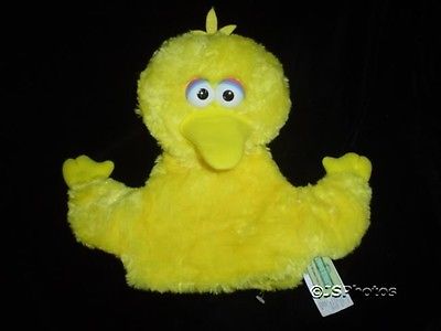 Gund Sesame Street Big Bird Puppet 2003 Nr 75852 Jadees Antique