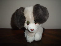 Vintage Plush Dog Stuffed Crushed Nut Shells