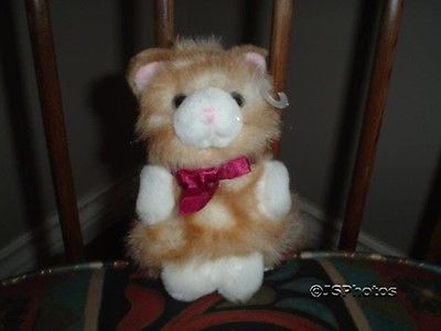 Russ Berrie Puffs Kitten  Plush 4331 5 inch Retired
