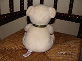 Harrods Knightsbridge Cream Teddy Bear Fleece Rare