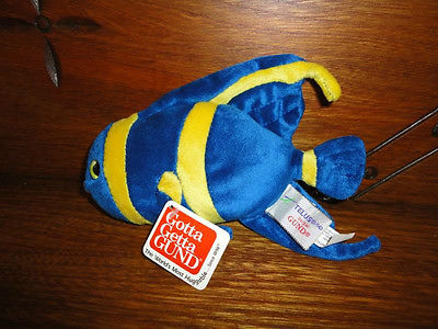 Gund Telus 2001 Damsel Fish 46434  All Original Tags