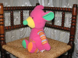 JBL Toys Pink Teddy Bear Plush with Heart 40 CM