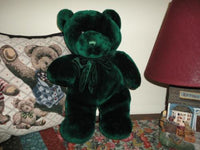 Emerald Green TEDDY BEAR Made in Canada 15 inches