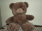 Vintage Gund JUMBO Brown Teddy Bear Plush 25 inch 1980s